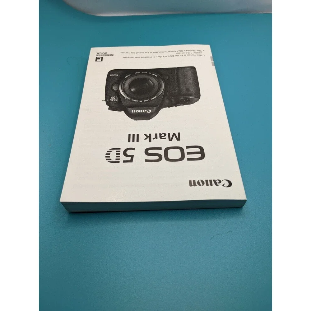 Canon EOS 5D Mark III OEM DSLR Camera Instruction Manual ENGLISH